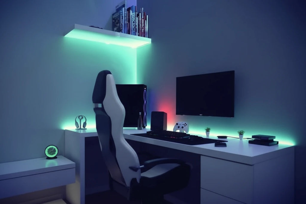 LED Strip Lys til TV & Værelse – USB RGB Baggrundsbelysning med Kontrol